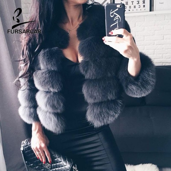 Fursarcar Jackets & Blazers - Fursarcar Fur Coat